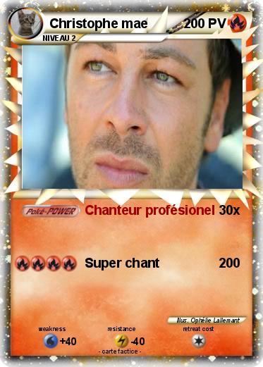 Pokemon Christophe mae