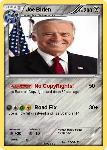 Pokemon Joe Biden