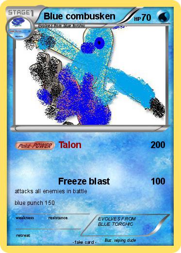 Pokemon Blue combusken