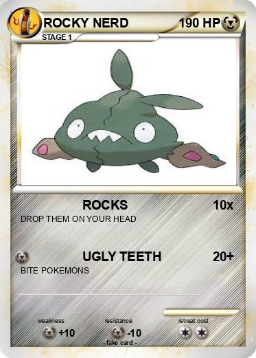 Pokemon ROCKY NERD