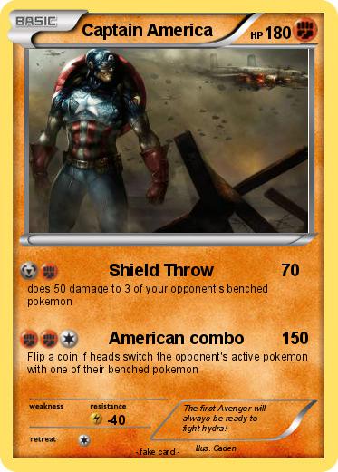 Pokemon Captain America