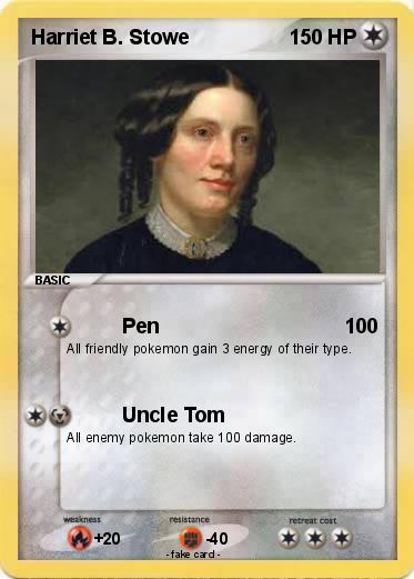 Pokemon Harriet B. Stowe