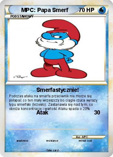 Pokemon MPC: Papa Smerf