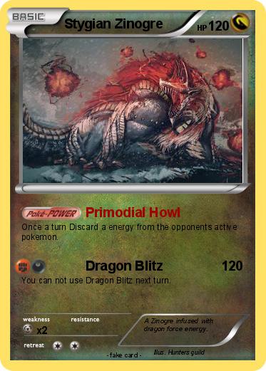 Pokemon Stygian Zinogre