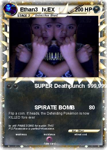Pokemon Ethan3   lv.EX