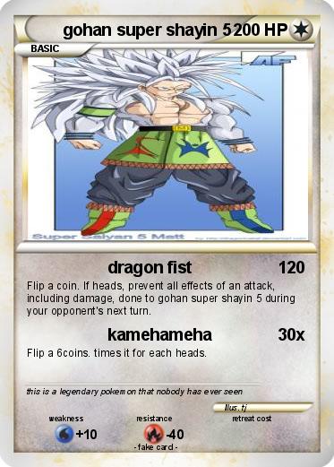 Pokemon gohan super shayin 5