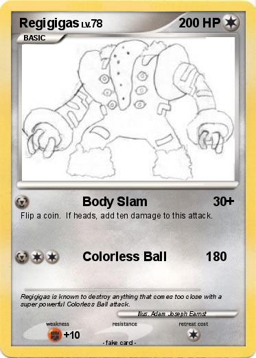Pokemon Regigigas