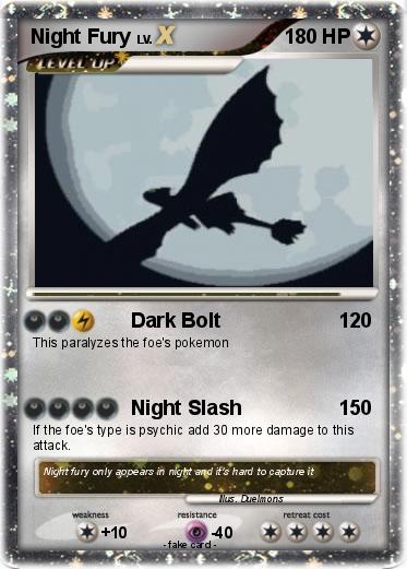 Pokemon Night Fury