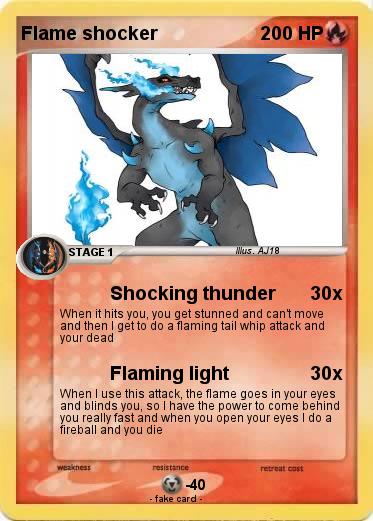 Pokemon Flame shocker