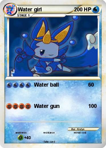 Pokemon Water girl