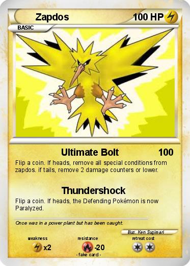 Pokemon Zapdos