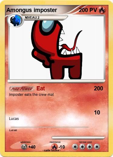 Pokemon Amongus imposter