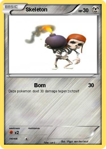 Pokemon Skeleton