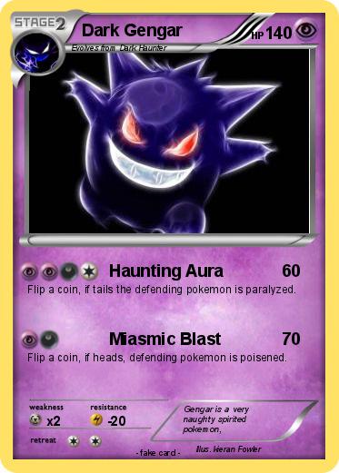 Pokemon Dark Gengar