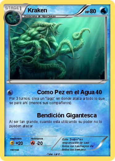 Pokemon Kraken