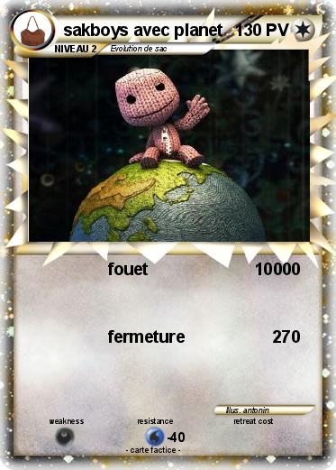 Pokemon sakboys avec planet