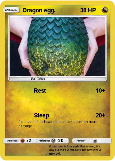 Pokemon Dragon egg.