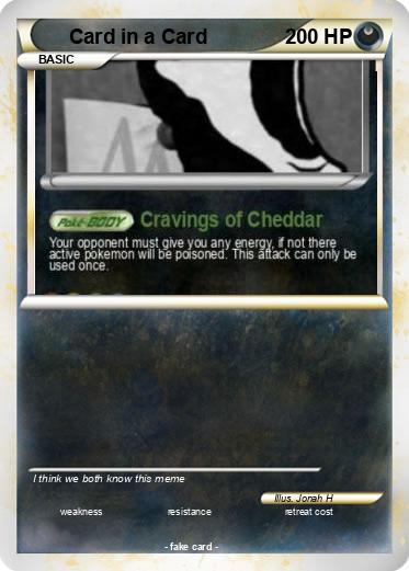 Pokemon Card in a Card