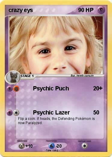 Pokemon crazy eys