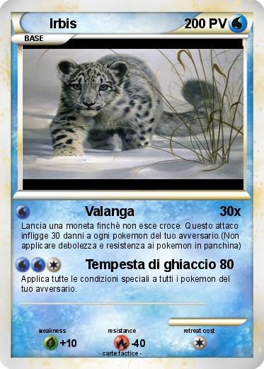Pokemon Irbis