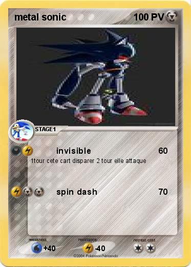 Pokemon metal sonic