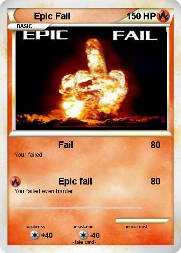 Pokemon Epic Fail