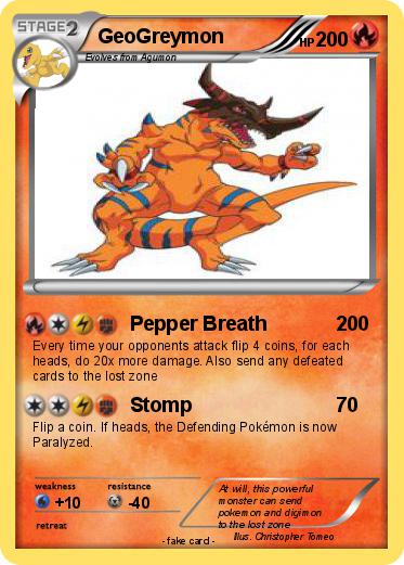 Pokemon GeoGreymon