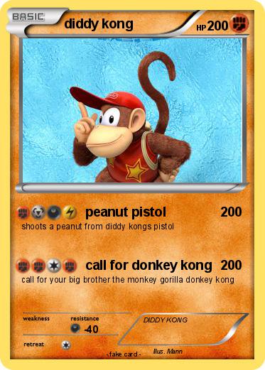 Pokemon diddy kong