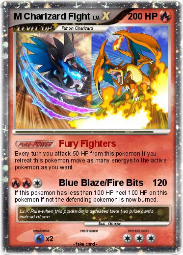 Pokemon M Charizard Fight