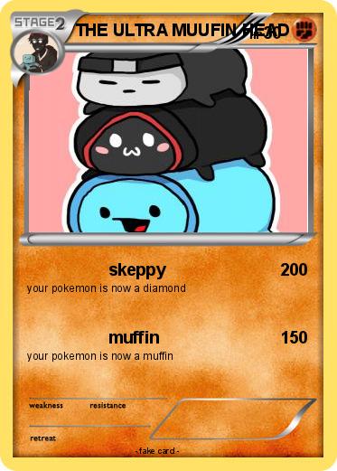 Pokemon THE ULTRA MUUFIN HEAD