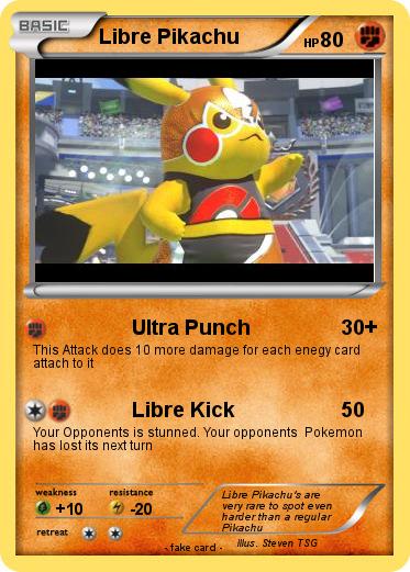 Pokemon Libre Pikachu