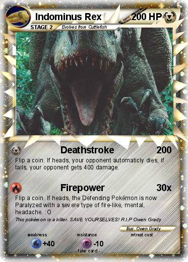 Pokemon Indominus Rex