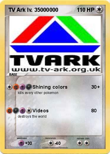 Pokemon TV Ark lv. 35000000