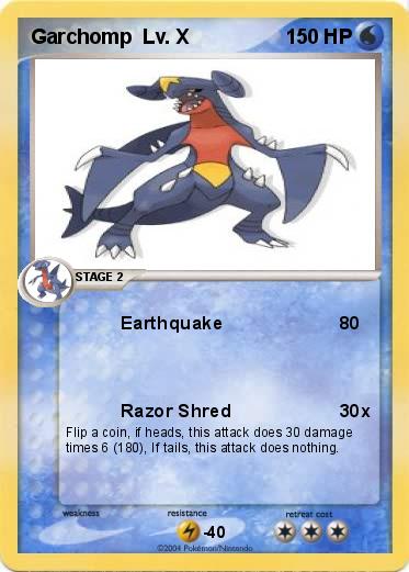 Pokemon Garchomp  Lv. X