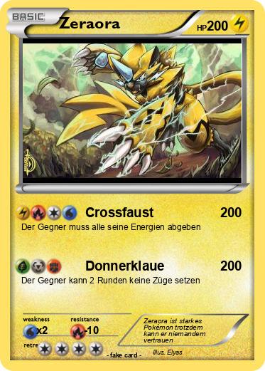 Pokemon Zeraora
