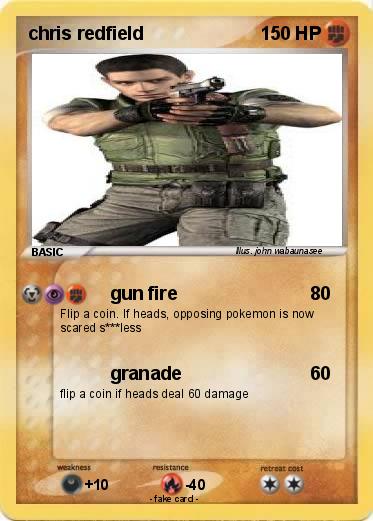 Pokemon chris redfield