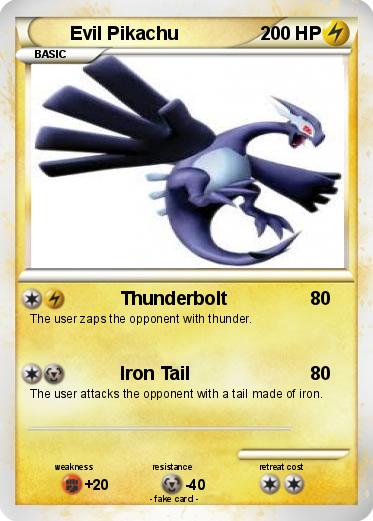 Pokemon Evil Pikachu
