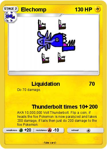 Pokemon Elechomp