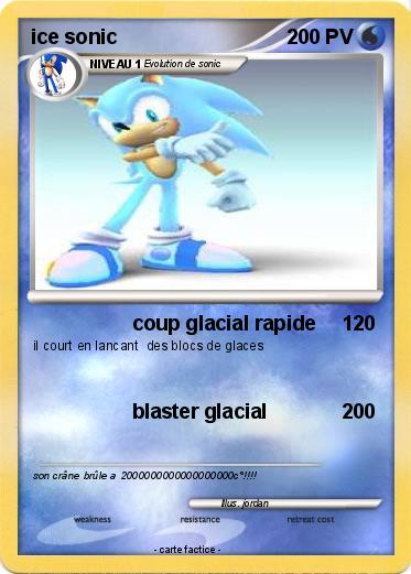Pokemon ice sonic