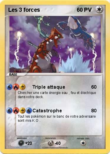 Pokemon Les 3 forces