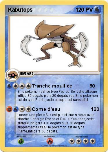 Pokemon Kabutops 