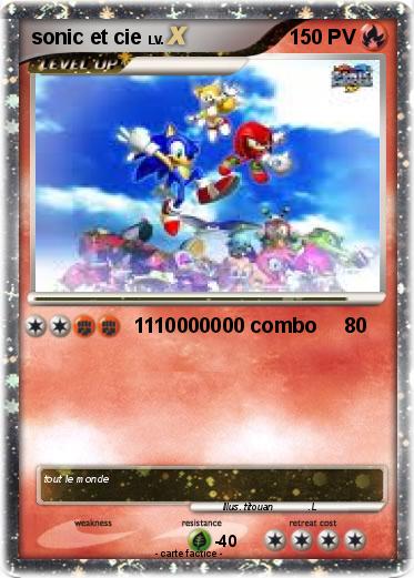 Pokemon sonic et cie