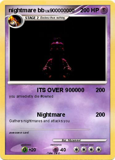 Pokemon nightmare bb