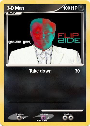 Pokemon 3-D Man