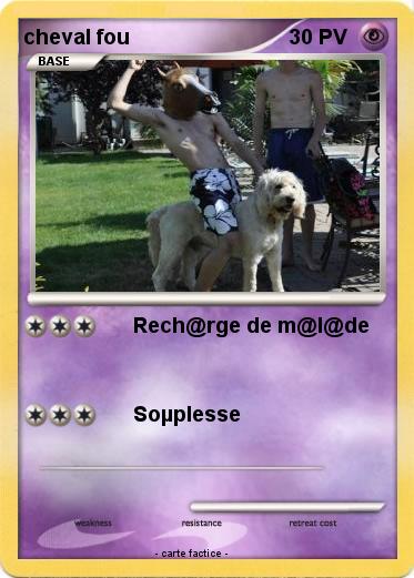 Pokemon cheval fou