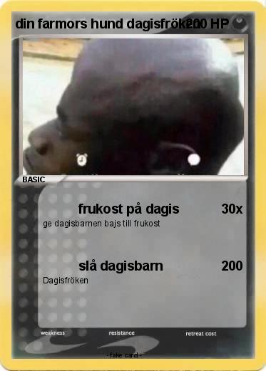 Pokemon din farmors hund dagisfröken