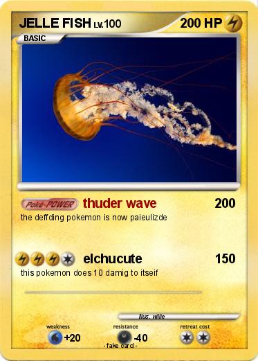 Pokemon JELLE FISH