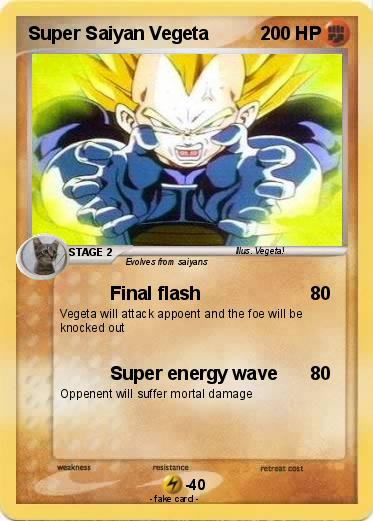 Pokemon Super Saiyan Vegeta
