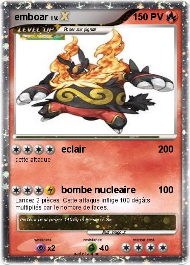 Pokemon emboar