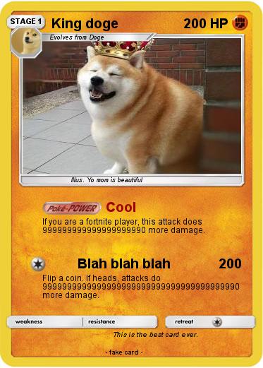 Pokemon King doge